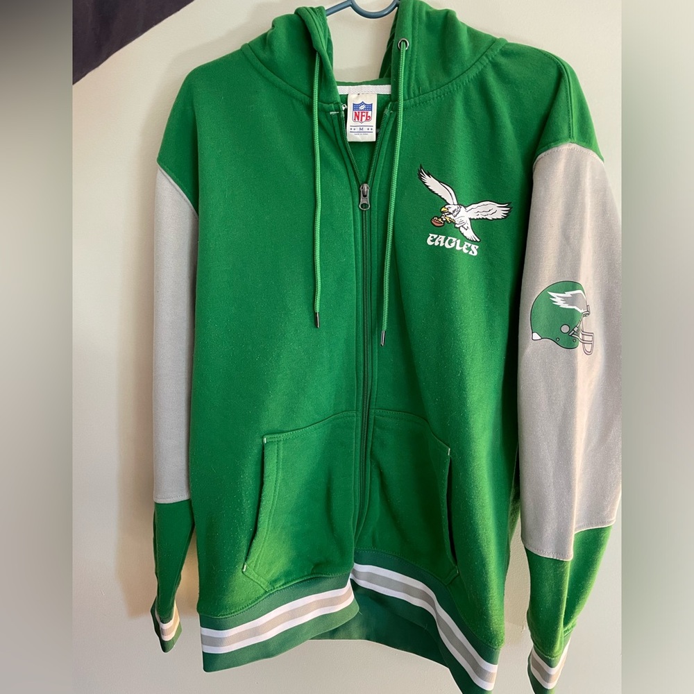Eagles kelly green fleece hoodie
